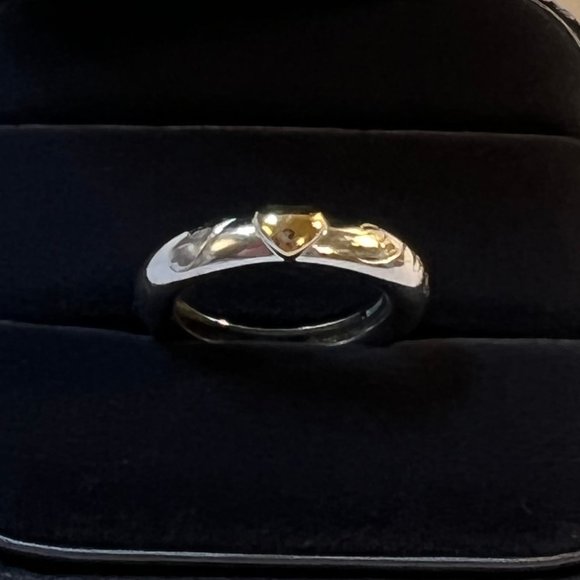 Tiffany&Co. Yellow and White Gold Two Tone  Size 4.5 - Picture 12 of 16
